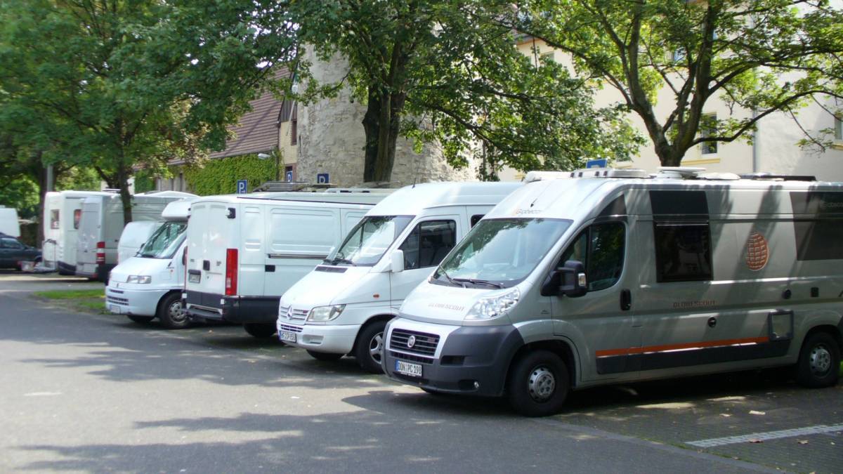 Paderborn: Wohnmobilstellplatz Maspernplatz